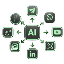 Content Factory for Social Media and Websites